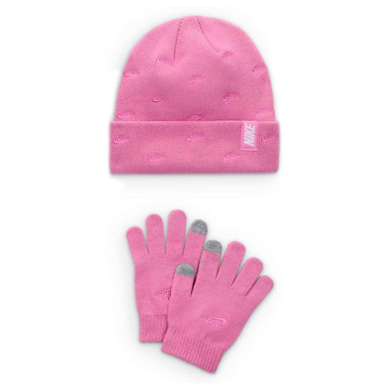 Nike Παιδικό σετ σκουφάκι & γάντια NAN Futura Toss Beanie Set Nike Παιδικό σετ σκουφάκι & γάντια NAN Futura Toss Beanie Set